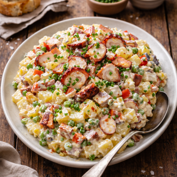 Ensaladilla de pulpo ahumado