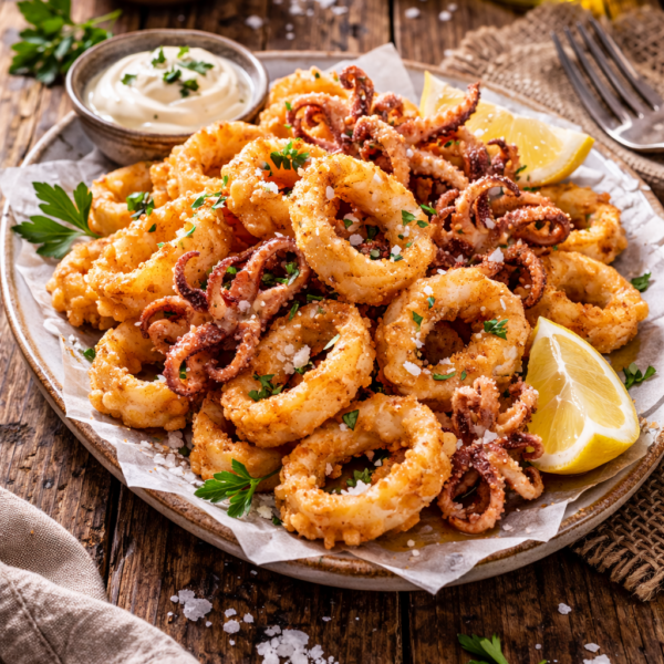 Fritura de calamar